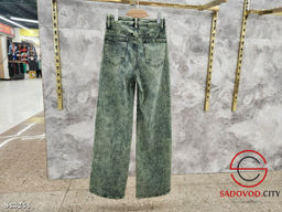 Джинсы с высокой посадкой