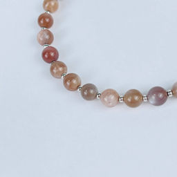 Браслет регулируемый из Лунного камня - Радуга самоцветов фото 3