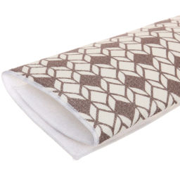 Цена за 2 шт. Коврик для сушки посуды 38*50см "Ромбы" бежевые