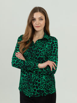 Эффектная вискозная рубашка - Трика фото 3