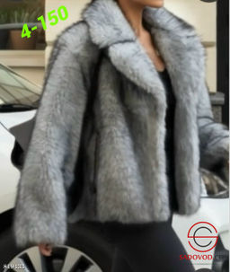 Шуба женская из искусственного меха
