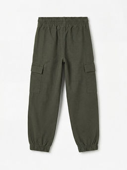 Beli Lastikli Erkek ?ocuk Jogger Kargo Pantolon