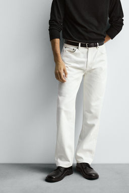STRAIGHT ANKLE FIT JEANS - Zara фото 5