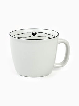 Кружка чайная керамическая С любовью, 400 мл, ручная работа