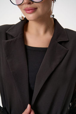 Пиджак Кейти (чёрный) - Эльза фото 13