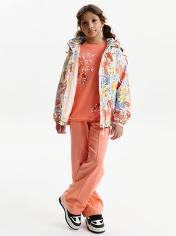 PELICAN, ветровка для девочек, Персиковый  фото 2