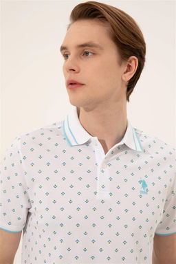 U. S. Polo Assn Мужская футболка-поло Petrol - U.s. polo assn фото 8