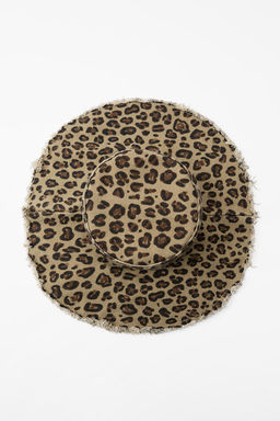 ANIMAL PRINT BUCKET HAT - Zara фото 5