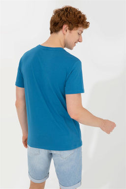 U. S. Polo Assn Мужская футболка Petrol с круглым вырезом - U.s. polo assn фото 11