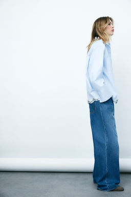 Camisa de sarga con tachuelas - H&m фото 4