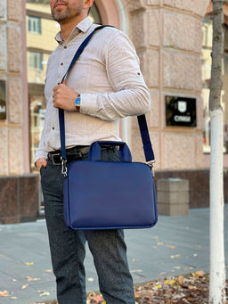 LACCOMA сумка 818-21-синий полиэстр полиэстр