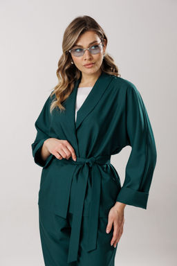 Костюм Lars Style 1202/1 изумрудный, молочный