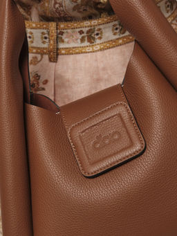 Кожаная сумка Lola DBR 31013 коричневый фундук  фото 3