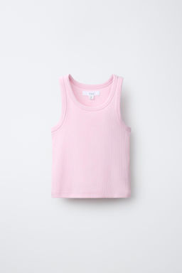 CAMISETA RIB NADADORA / Rosa