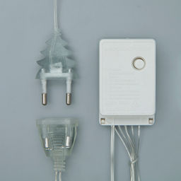 Гирлянда Занавес 2?1.5 м с насадками Шарики, IP20, прозрачная нить, 360 LED, свечение белое, 8 режимов, 220 В - Luazon lighting фото 3