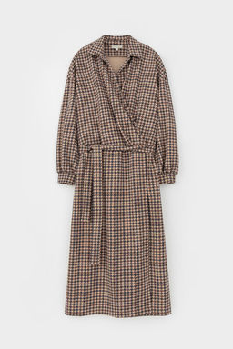 ЕВТ 5060/кунжут,гусиная лапка платье жен - Very neat фото 5