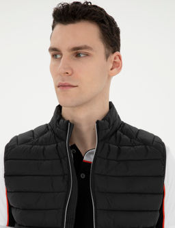 Siyah Dolgulu Ultra Hafif _i_me Yelek