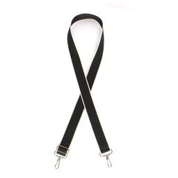 Плечевой ремень (стропа) ADEL-239/регулируемый, макс длина 150см, однотон черный/беж mpl-fbo 248591 - Adelia фото 2