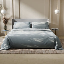 Постельное бельё Этель 1,5 сп Утренняя дымка 143х215, 150х214, 50х70 см-2 шт, 100% хлопок, бязь 125г/м2