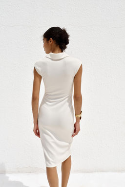 PIQU_ SHIRT DRESS - Zara фото 3