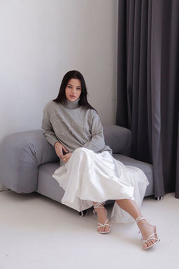 12018 Юбка-баллон белая - Martichelli фото 7