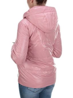 8267 PINK Куртка демисезонная женская BAOFANI (100 гр. синтепон) - Fashion фото 5
