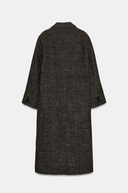 ZW COLLECTION CHECK COAT - Zara фото 9