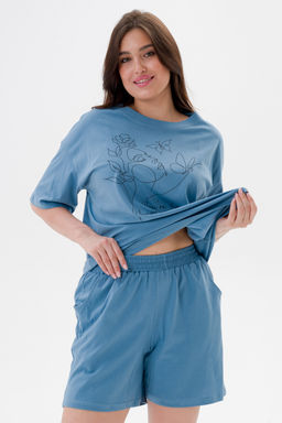 Пижама женская из кулирки Дива топаз - Амадэль фото 5