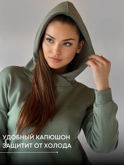 Костюм Шарлот (мех)_396/оливковый - Ihomelux фото 5