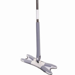 Швабра Селфи с отжимом с двумя насадками из микрофибры