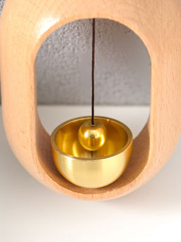 Колокол магнитный бук "Овал" 3,2х7,2х10,5 см