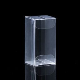 Цена за 5 шт. Складная коробка из PVC 3 х 3 х 6 см