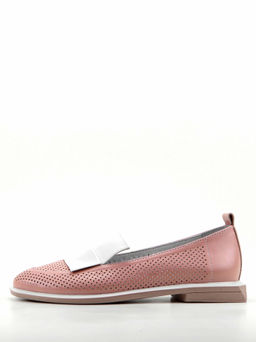 Лоферы EDART 118.р.Viсtoria be. розовый перфорация R - Ed'art фото 5