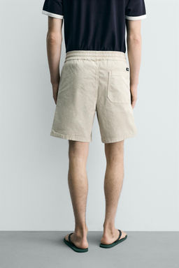 BERMUDA TWILL RELAXED FIT / Tostado