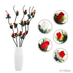 Сухоцвет набор 5 штук 120 см Роза / 1810-13 /уп 140/А