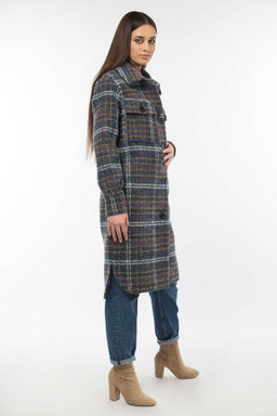 01-10490 Пальто женское демисезонное - El podio фото 4