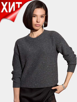 Джемпер P522-15100S grey melange