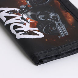 Кошелёк детский на липучке «Выбражулька», чёрный