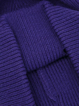 Шапка жен. каш+шерсть+виск LB-N88055 violet - Labbra фото 3