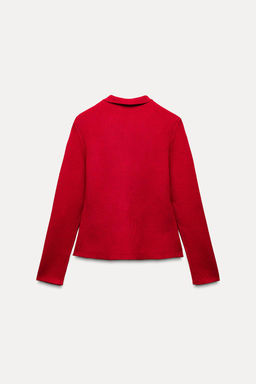 BUTTONED KNIT CARDIGAN - Zara фото 11