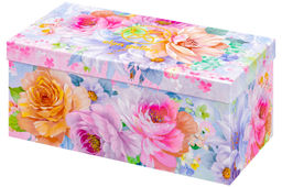 Ваза 3,15 л 12,5*12,5*30 см Акварель квадрат NEW BONE CHINA - Elan gallery фото 8