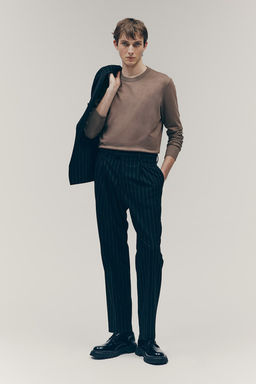 Jersey en punto fino Slim Fit
