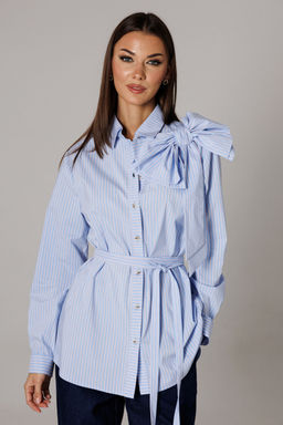 Рубашка Lars Style 1181 голубой