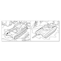 Набор раскрасок для мальчиков Транспорт, 4 шт. по 12 стр., формат А5