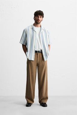 STRIPED TEXTURED SHIRT - Zara фото 9