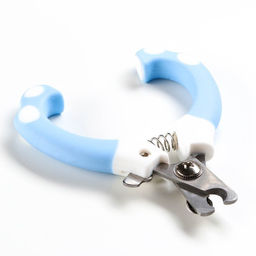 Набор для когтей Гармония: когтерез округлый (отверстие 8 мм) и пилка для когтей, голубой 566571 - Пижон фото 2