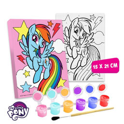 Картина по номерам, 21 х 15 см Радуга Дэш, My Little Pony