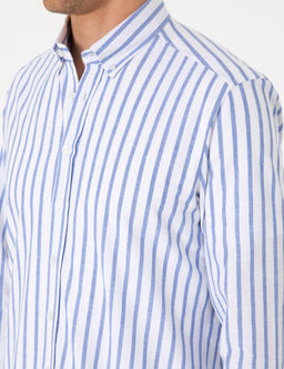 Lacivert Regular Fit _izgili Uzun Kollu G_mlek - Pierre cardin фото 7