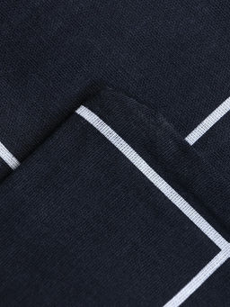 Постельное бельё Этель 1,5 сп Клетка цвет чёрный 143х215, 150х214, 50х70см-2 шт, бязь, 125г/м2  фото 15