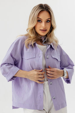 Жакет женский 4429/02/Сиреневый - Rise фото 2